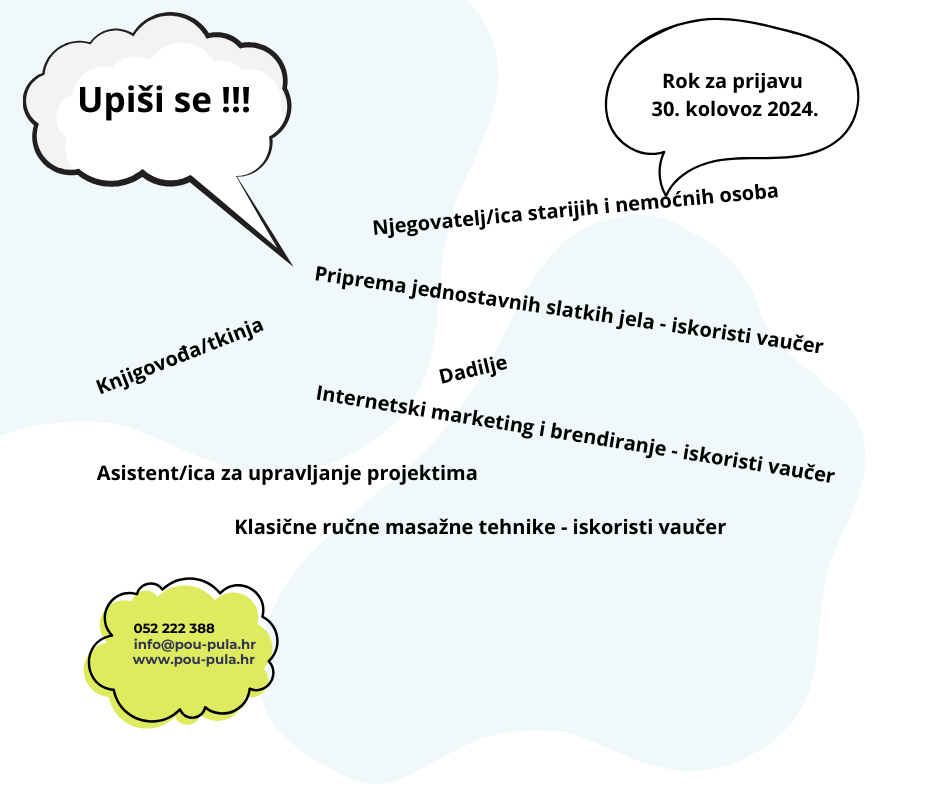 programi osposobljavanja upisi